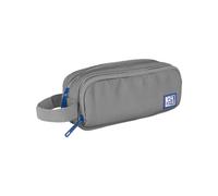 Oxford B-Smart Trousse Scolaire 3 Compartiments avec élastique en Caoutchouc recyclé RPET Gris