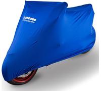 OXFORD Bâche Indoor Protex Stretch Bleu - Moto / Scooter - L