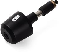 Oxford Bar Weights Extrémités du guidon 255g, Noir mat