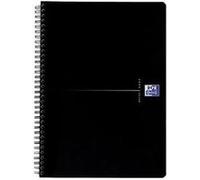 Oxford Cahier à spirale A4 Q5 180 pages Noir G