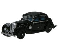 oxford black jaguar SS 2.5 saloon car 1.76 scale diecast model