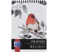 Oxford Bloc de dessin spiralé A4 50 feuilles 160 g