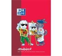 Oxford - Bloc à dessin Wolle & Isi Junior, format A4, 80 feuilles, 90 g/m2 -385408000 G