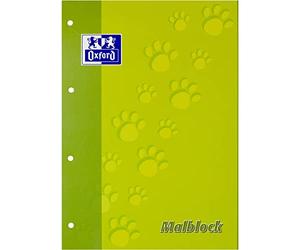 Oxford Bloc de coloriage pour enfant - Format A4-100 feuilles perforées
