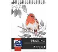OXFORD Bloc Dessin spiralé A4 50 Feuilles 160g