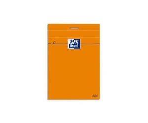 Oxford Bloc Idea Non Perforé 10,5 X 14,8 Cm 80g Réglure 5x5
