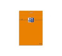 Oxford Bloc Idea160 Pages Non Perforées 8,5x12 Cm 80g, 5x5 , Blanc