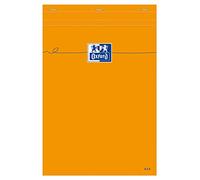 OXFORD bloc-notes, A4, quadrillé, 80 feuilles, orange