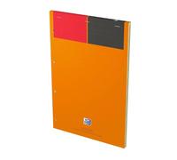 Oxford Bloc-notes International "NOTEPAD" A4+ 160 pages 90g Ligné Perforé Jaune