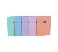 Oxford Bloc Smart Pastel 148x210 160p Petits Carreaux Coloris Al¿Atoires