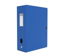 OXFORD Boîte Archive Memphis 24 x 32 cm Dos 100 mm avec Bouton Pression Couverture Polypro Coloris Assortis