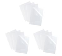 OXFORD Boîte de 100 Pochettes-Coin Shine A4 Polypro Lisse Epaisseur 12/100ème Incolore (Lot de 3)