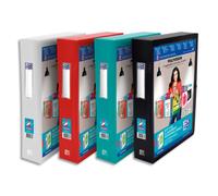 OXFORD Boîte de classement personnalisable Polyvision 24x32cm, polypro 7/10e. Dos 6cm. Assortis opaque