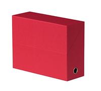 OXFORD Boîte de Transfert Toilée Dos 9 cm Rouge