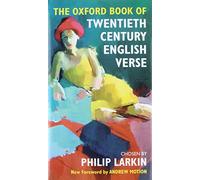 Oxford book of 20th century english verse
