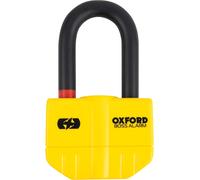 Oxford Boss 14mm, blocage du disque de frein avec alarme 14 mm Noir/Jaune Noir/Jaune