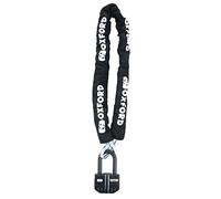Oxford Rider Equipment Antivol à chaîne Boss avec alarme - Noir / Blanc