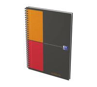 Oxford Cahier à spirale Notebook 17,6 x 25 cm - 80g - Petits carreaux 5x5 - 160 pages