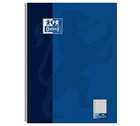 Oxford Cahier à spirales A4 80 feuilles perforées 1 Stück couleurs assorties