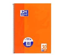 Oxford Cahier à spirales A4 80 feuilles perforées Linéature 30 - vierge 1 Stück