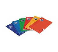 Oxford Cahier A5 48 feuilles - 96 pages gradué disponible dans différentes couleurs
