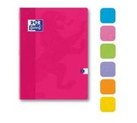 Oxford Cahier 100100390 – Reliure piqûre 17 x 22 cm, 96 pages, quadrillé 5x5, 90 g