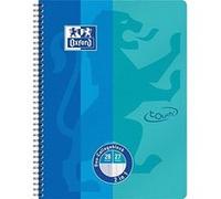 Oxford Cahier DUO Touch, A4+, 160 pages, bleu mer/aqua Bleu G