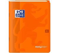 OXFORD Cahier Easybook agrafé - 17 x 22 cm - 96p seyes - 90g - Orange