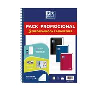 Oxford Cahier Europeanbook 1 Classic A4+ 5x5 80 Sheets 3