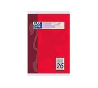 Oxford cahier, format a4, linéature 26 quadrillé, 16 feuilles 100050312