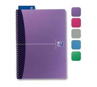 Favorit Cahier A5 Oxford Urban – 180 pages – ligné – Modèle aléatoire G
