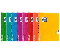 OXFORD Cahier OPENFLEX agrafé 17 x 22 cm 96p grands carreaux 90g coloris aléatoire
