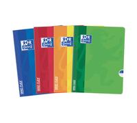 OXFORD Cahier OpenFlex piqûre 48 pages grand format 24 x 32 cm grands carreaux Seyès. Couverture polypro