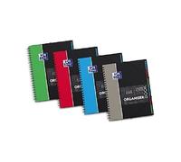 Oxford Cahier Organiserbook - Polypropylene - Avec Trieur Intégré - 160 Pages - 24.5 X 31 Cm - Etudiant
