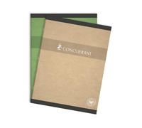 Oxford Cahier Piqûre 96 Pages Seyès 24x32 Papier 70g Recyclé Coloris Aléatoires