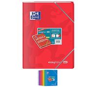 Cahier grand format Oxford EasyBook Max 24 x 32 cm Modèle aléatoire Multicolore G