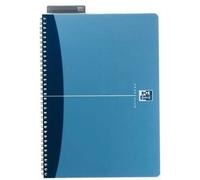 Oxford Cahier spiralé 100101421 bleu, gris, vert, lilas, rouge DIN A4 quadrillé Nombre de pages: 90