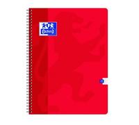 Oxford Cahier spirale 42752 – Couverture cartonnée, Reliure intégrale, Optik Paper A4+ Vert