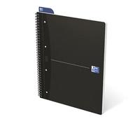 Oxford Cahier spiralé 100104364 DIN A4+ quadrillé 90 pages trié par couleur