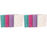 Oxford Cahier spirale format B5 120 pages 90 g petits carreaux 5 x 5 mm Couleurs Aléatoires 400094955 (Lot de 2)