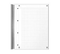 Cahier grand format Oxford International Reliure intégrale Petits Carreaux 5 mm 160 pages Modèle aléatoire