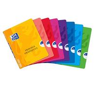 OXFORD Cahier Travaux Pratiques Polypro OPENFLEX Piqué 17 x 22 cm 80 Pages 90-120G SEYES/UNI