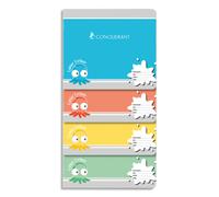 OXFORD Cahiers C7 Maternelle 17x14,7cm à l'italienne 70g /24 pages/double ligne 5mm interligne 10mm