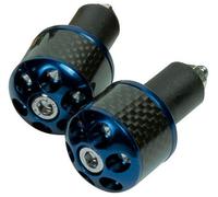 Oxford Carb-Ends Poids pour guidon (Blue,One Size)