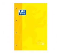 Oxford Carnet 1 Din A4+ 80 Feuilles Quadrillées 4 Trous 90gr 5 Mm 5 Unités