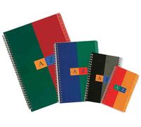 OXFORD Carnet répertoire double spirale A4 180 pages 70g Quadrillé