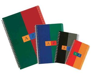 OXFORD Carnet répertoire double spirale A4 180 pages 70g Quadrillé