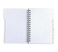 Oxford carnet répertoire spirale 110 x 170 mm quadrillé 100 p 90g 92218 G