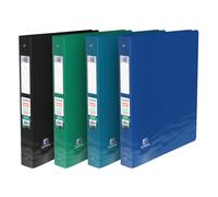 Oxford Classeur 4 anneaux A4 maxi Oceanis - Polypro recyclé - Dos 4 cm - Assortis
