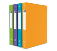 OXFORD Classeur A4 dos 40 mm 4 anneaux OXFORD Memphis assortis style